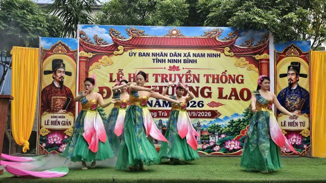 RỰC RỠ SẮC MÀU KHAI MẠC  LỄ HỘI ĐỀN THƯỢNG LAO 2026